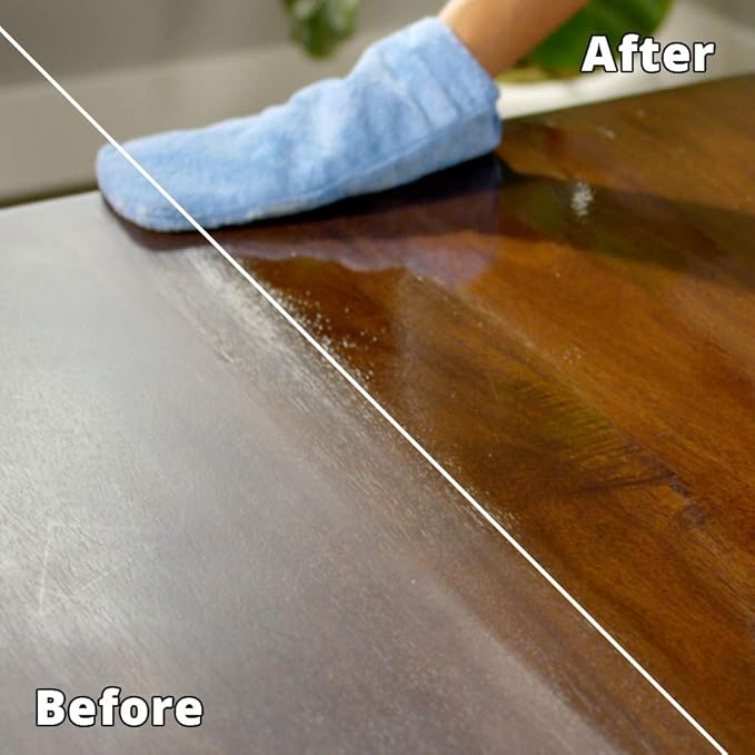 Rejuvenate RJ16CCLAM Cabinet & Furniture Restorer 16 oz, Clear, 16 Fl Oz & Scrub Soap Scum Remover Non-Abrasive Cleaning Formula-Spray and Rinse, 24-Ounce