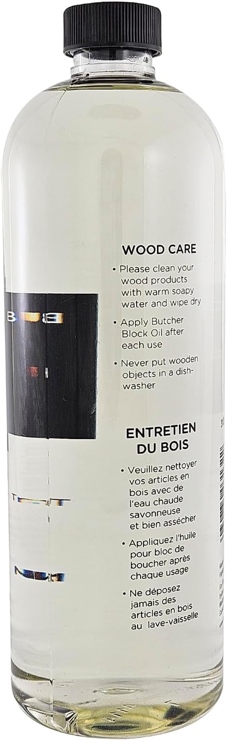 Fox Run Butcher Block Oil, 16 oz Food Grade Mineral Oil
