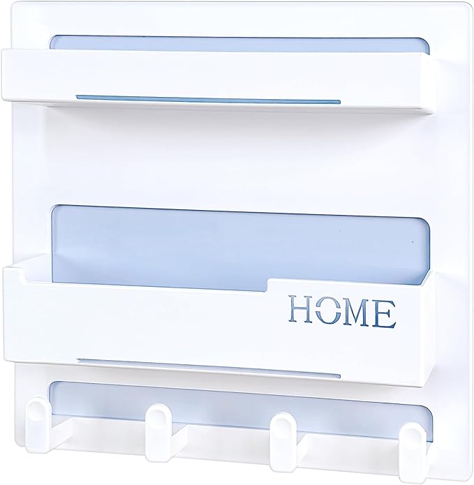 Bedside Shelf Accessories Organizer, Wall Mount Self Stick On, Cute Room Decor Aesthetic, Girls Room Decor, Cool Stuff for Bedroom Storage and Organization