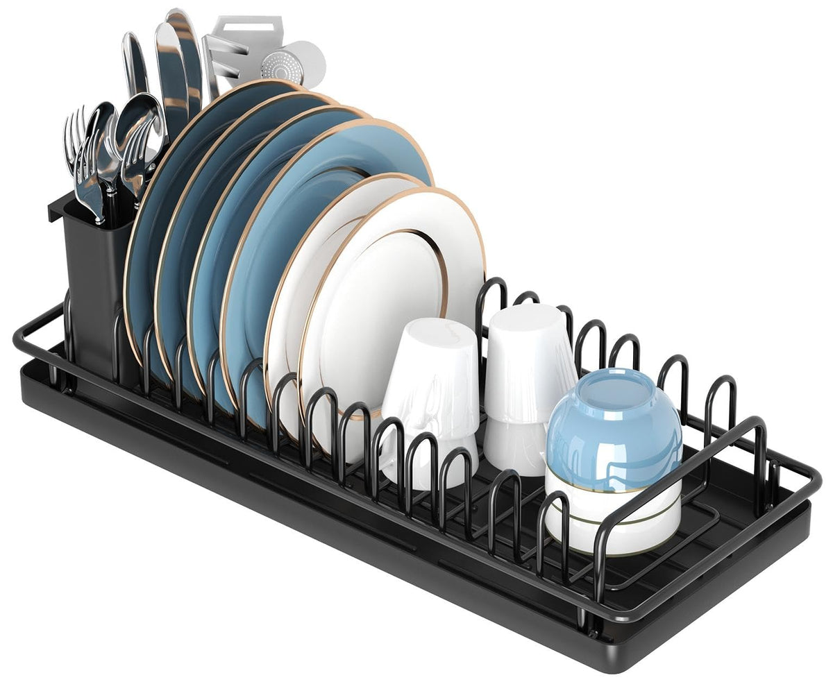 XYZLVSI Compact Small Dish Drying Rack, RV Dish Rack for Kitchen - Image 1