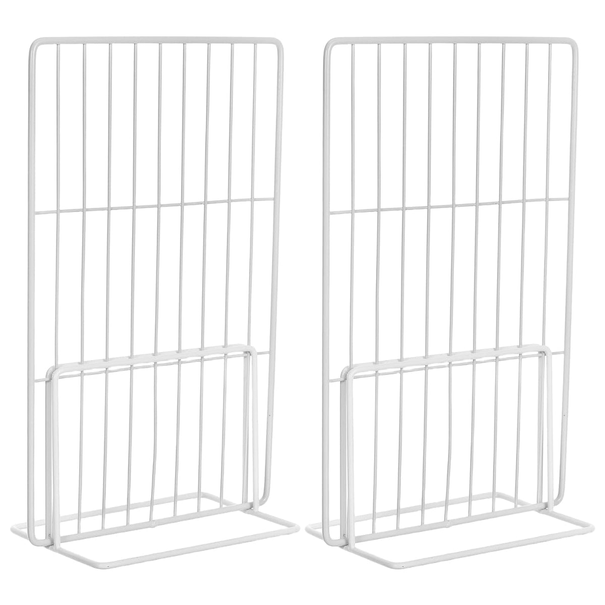 Cabilock 2pcs Freezer Dividers Iron White width 32-34 29cm - Image 1