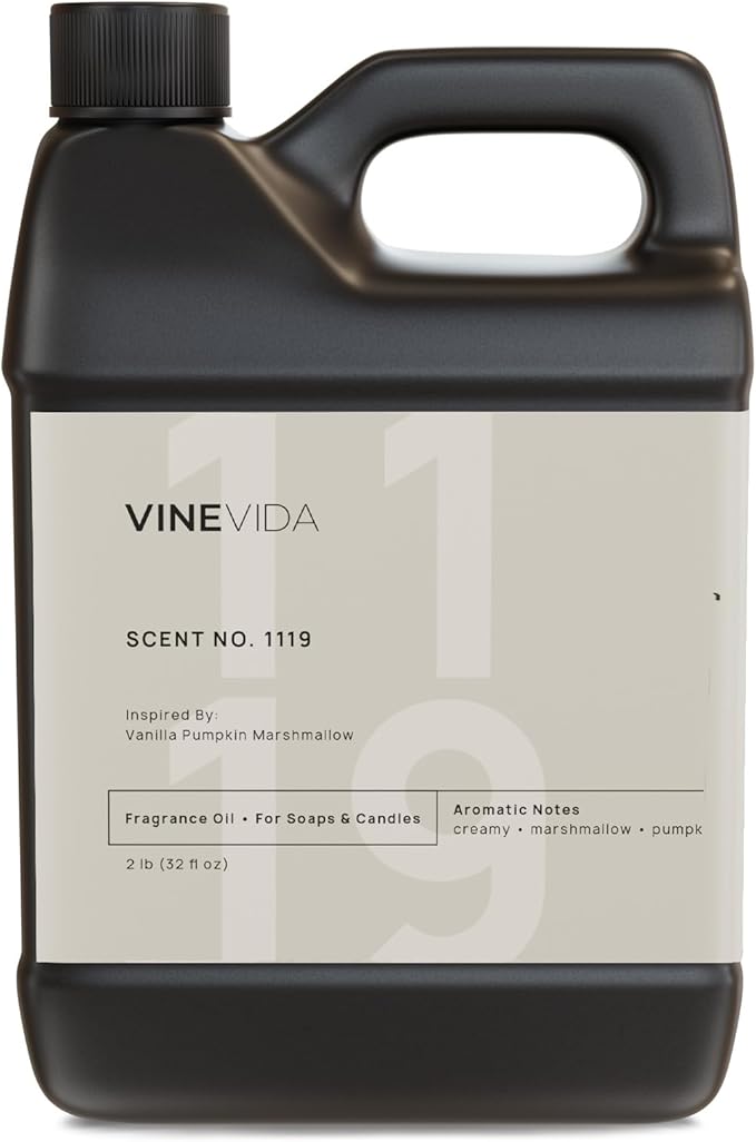 VINEVIDA [32oz] Vanilla Pumpkin Marshmallow Fragrance Oil - Fall Scents for Candle Making