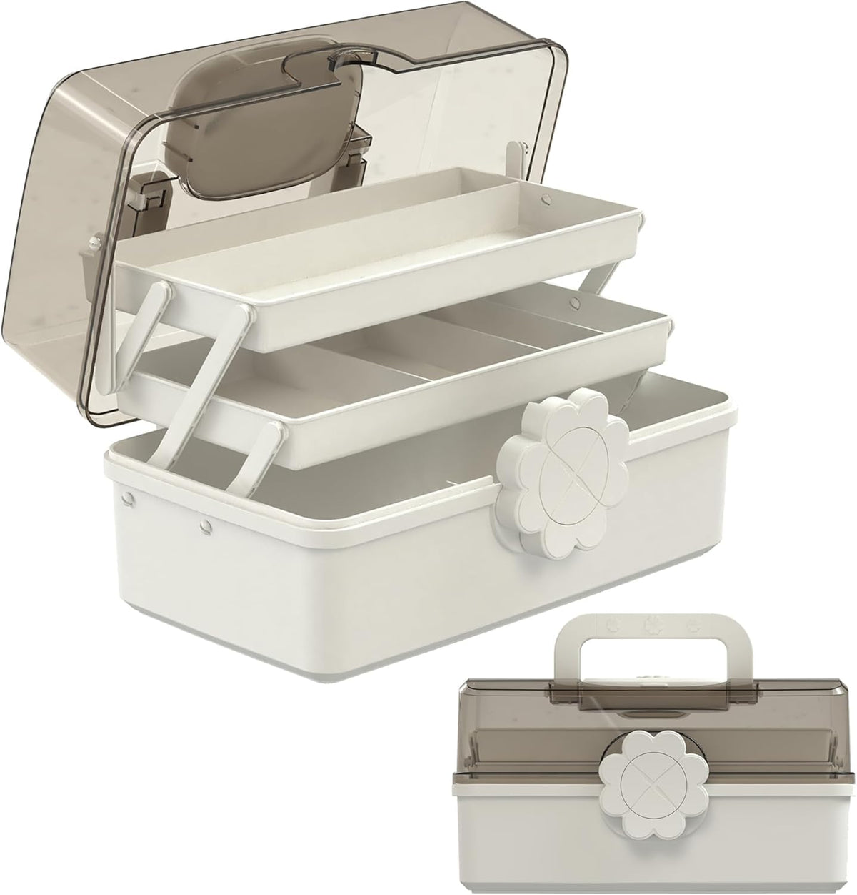 Covetree Hair Accessories Organizer with Handle, Lockable - Image 1
