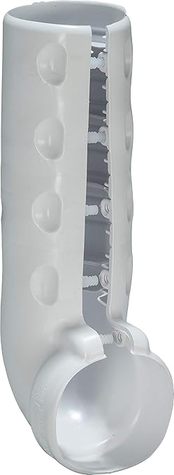 Truebro 82190 Lav Guard 2 100 Series Undersink Molded Vinyl Tubular P-Trap Piping Cover (100 E-Z), China White