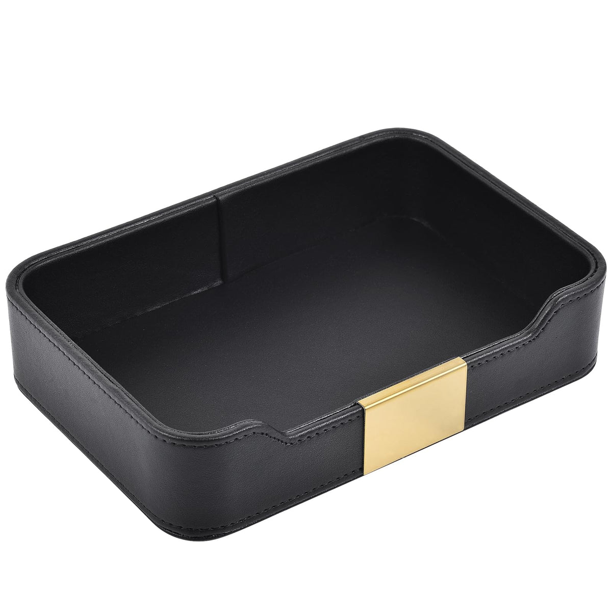 Luxury Leather Valet Tray Desktop Storage Organizer, | Jewelry Organiz - Image 1