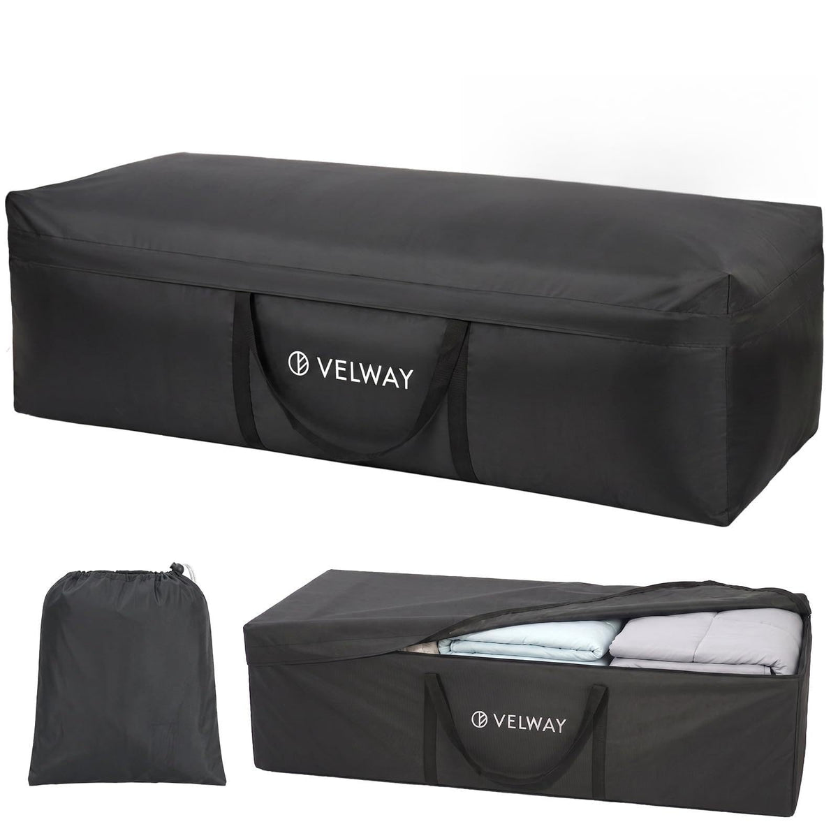 Outdoor Cushion Storage Bag Water-Resistant 420D Oxford - Image 1
