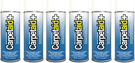 Carpet Aid Spot and Stain Remover, pH Balanced Cleaner for Carpets, Rugs, and Upholstery – Removes Oil, Grease, Ink, Coffee, Pet Urine, and Lipstick