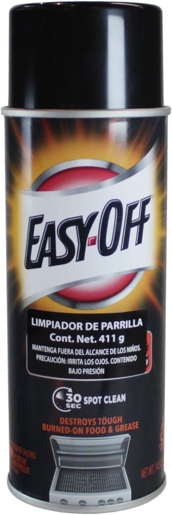 Easy Off 6233887981 14.5 oz Aerosol Can Easy-Off BBQ Grill Cleaner