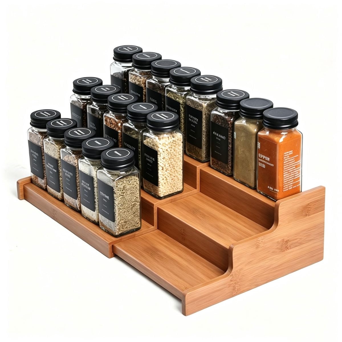 JinDoWin Expandable Spice Rack Organizer | Spice Racks & Pantry - Image 1