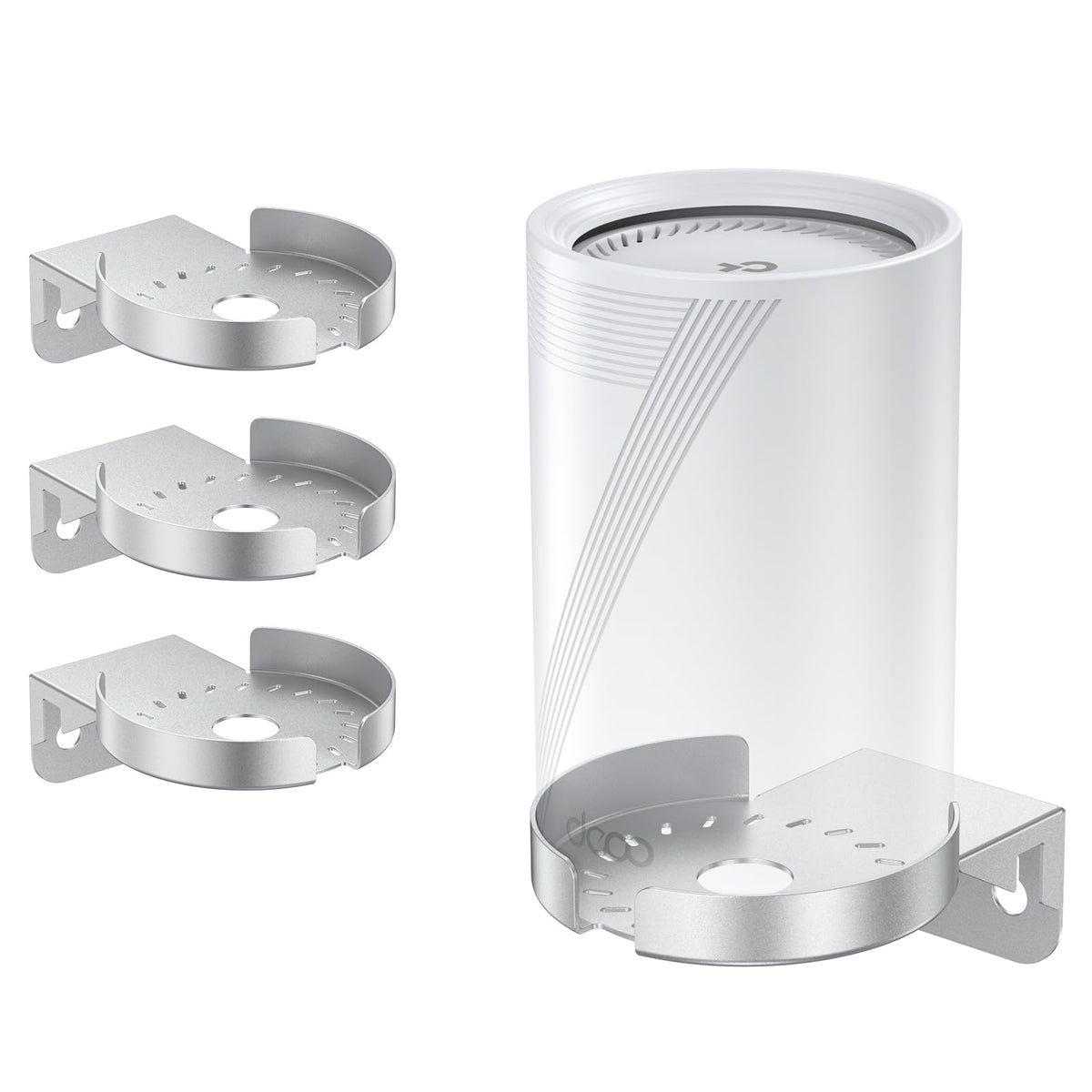 Wall Mount for TP-Link Deco WiFi 7 (BE63/BE65/BE67/B | Cable Managemen - Image 1