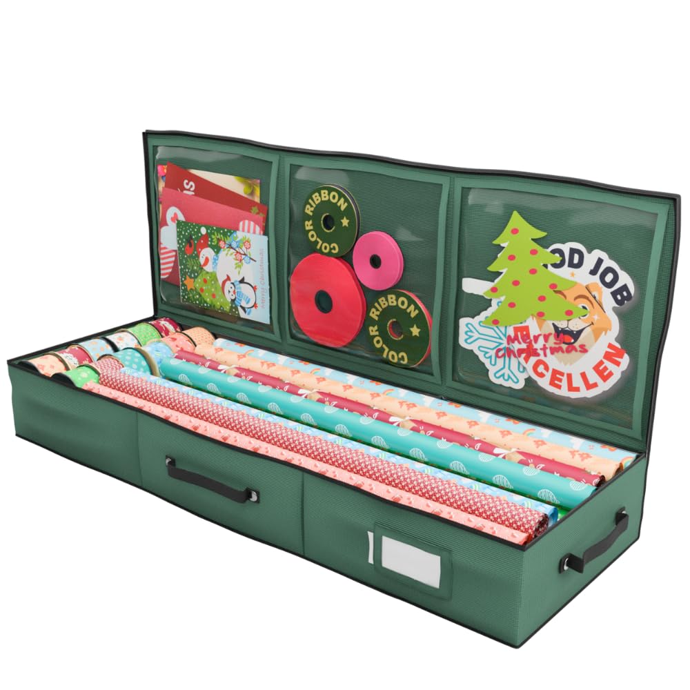 Primode Wrapping Paper Storage Container | Gift Wrap - Image 1