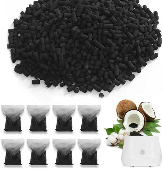 4 Pounds(8-Pack) Odor Absorbing Filter Refills for Lomi Smart Waste Kitchen Composter, Activated Charcoal Refills Compatible with Lomi Kitchen Composter