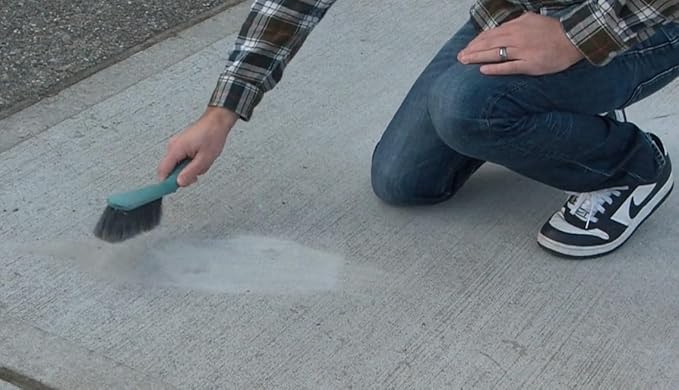 CAF Outdoor Cleaning EXIMO® Waterless Concrete Cleaner for Driveway, Garage, Basement, and Walkway Surfaces (3 lbs)