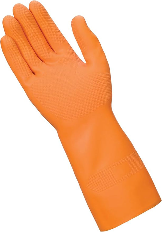 Mr. Clean Ultra Grip, Heat Resisting, Soft Cotton Flock Lining, Extreme Non-Slip Diamond Grip Gloves, Small