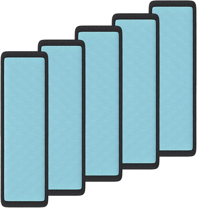 5-Pack Microfiber Mop Pads for Steam Cleaner, Floor Cleaning Replacement Pads, Compatible with ST008 Home Steamer