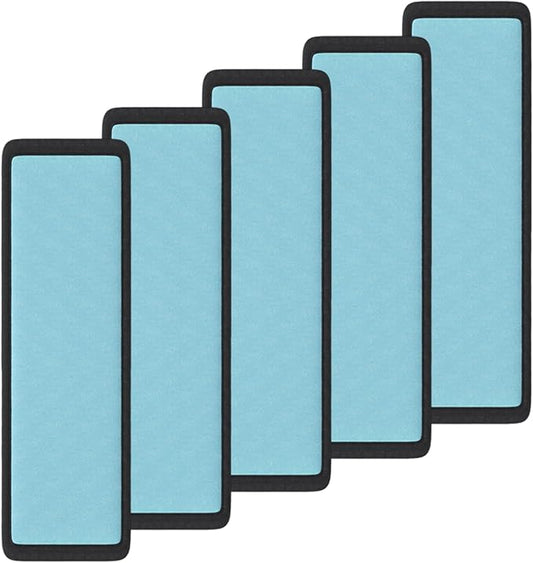 5-Pack Microfiber Mop Pads for Steam Cleaner, Floor Cleaning Replacement Pads, Compatible with ST008 Home Steamer