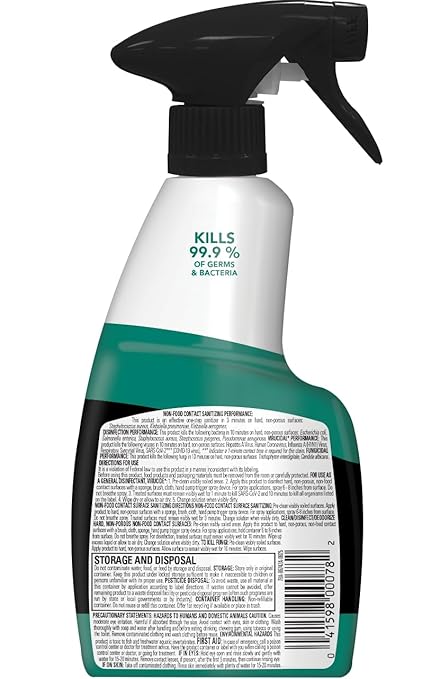 Weiman Disinfectant Granite Daily Clean & Shine - 12 fl oz (2 Pack) Safely Clean Disinfect and Shine Granite Marble Soapstone Quartz Quartzite Slate Limestone Corian Laminate Tile Countertop
