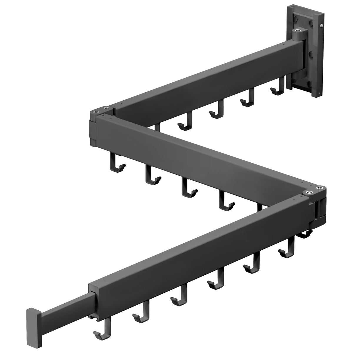 ZdwCyl Clothes Drying Rack,Laundry Drying Rack Wall Mount - Image 1