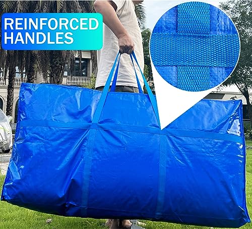 66 Gallon Extra Large Storage Bags, Huge Moving Bags Heavy - Image 6