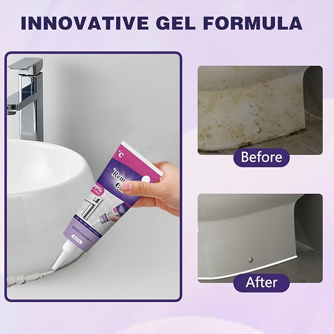 2Pcs Cleaning Remover Gel,Powerful Household Cleaning Gel,Suitable For Bathroom And Kitchen Tile Gaps,Multi-Surface Remover Gel