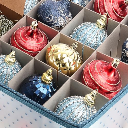 Large Christmas Ornament Storage Box | Home Organization - Image 8