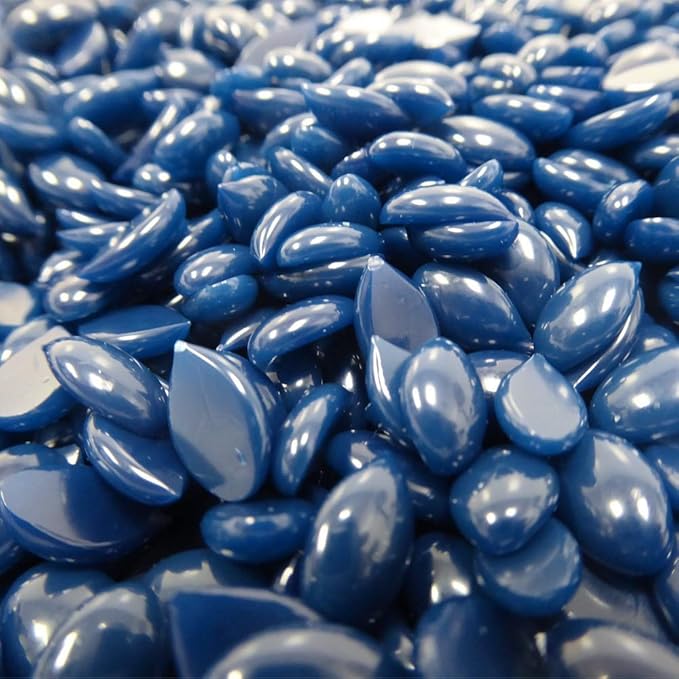 Waxness Film Hard Wax Beads Blue Professional 1.1 lb (500 g) – Stripless Hard Wax Sample Size – Made in Italy