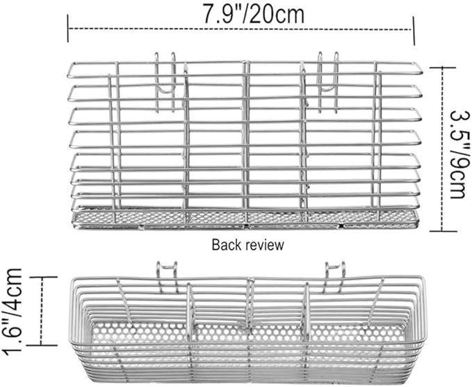 iPEGTOP Capacity Expandable Over Sink Dish Drying Rack, Multifunctional Adjustable (14"-18.5") Rustproof Stainless Steel Dish Drainer Organizer Shelf with Utensil Holder for Kitchen Counter Sink