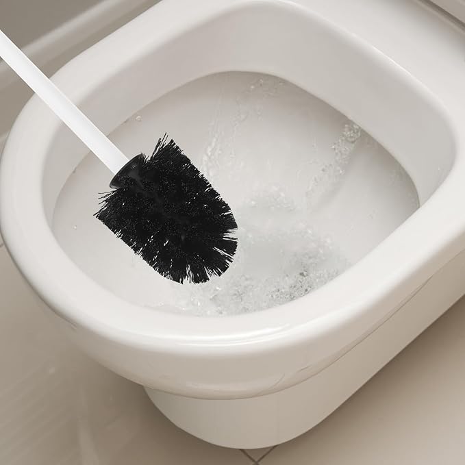 10pcs Stainless Steel Toilet Brush Head Replacement Set Heavy Duty High-Density Bristles Scrub Brush for Bathroom and Toilet Cleaning Compatible Replacement