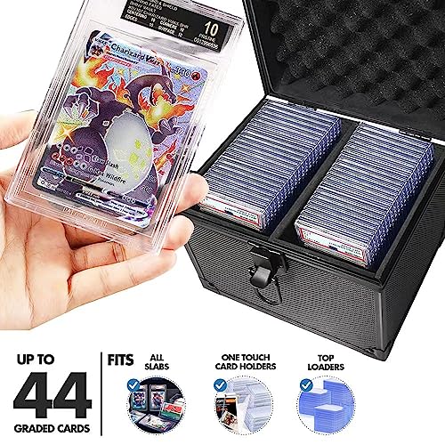 Graded Card Slab Storage Box Fits 44 PSA/BGS/FGS/SGC - Image 4