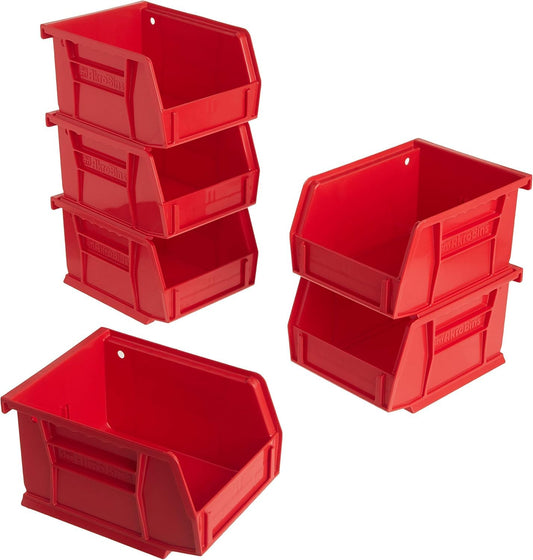 Akro-Mils 30210 AkroBins Plastic Storage Bins, 5"x4"x3" - Image 1