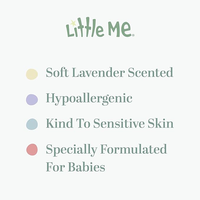 Little Me Soft Lavender Fabric Softner 5 Liter Bag-in-a-Box with Dispenser Faucet - Hypoallergenic, Paraben-Free and Biodegradable - Safe for Baby’s Sensitive Skin, and Eco-Friendly