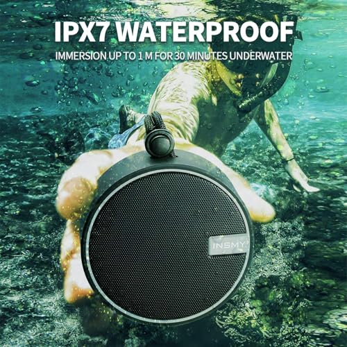 INSMY C12 IP67 Waterproof Shower Bluetooth Speakers Portable - Image 3