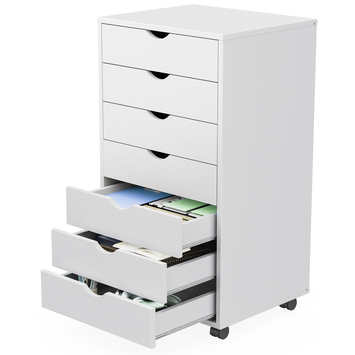 Sweetcrispy 7 Drawer Rolling Storage Cabinet with Wheels - Image 1