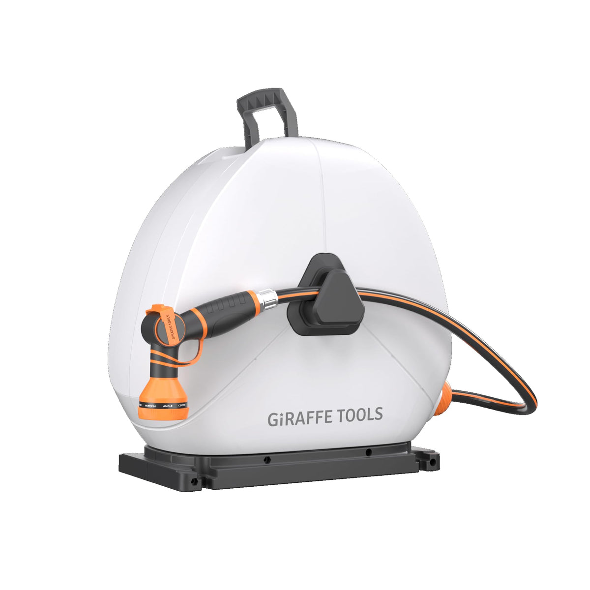 Giraffe Tools Ground-Mounted Retractable Garden Hose Reel - Image 1