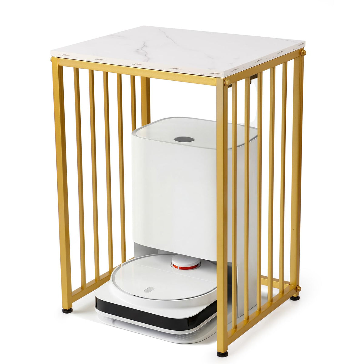 Robot Vacuum Storage Cabinet with Door, Hidden Robot - Image 1