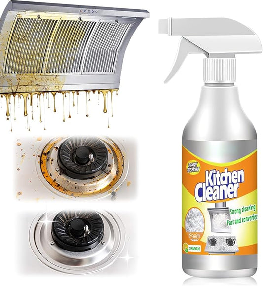 Kitchen Heavy Duty Cleaner Spray, 60ml Kitchen Foam Spray Cleaners, for Kitchens, Countertops, Range Hoods, Ovens (1)