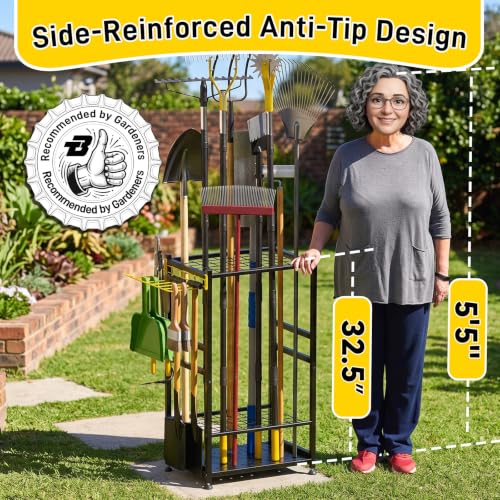 Garden Tool Organizer, Up 48 Long Handle Tool - Image 5