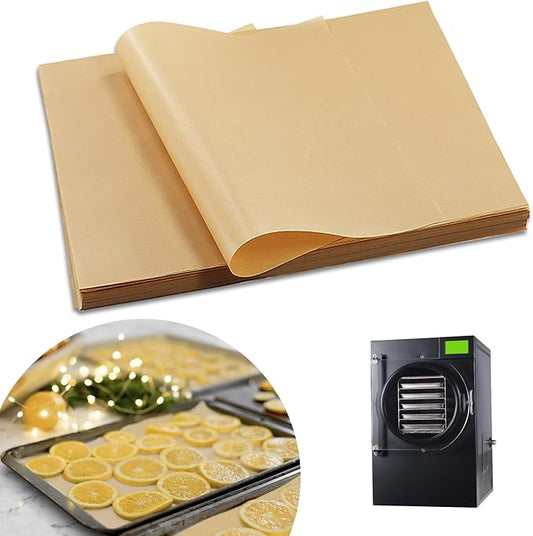 500 Packs Freeze Dryer Tray Mats For Harvest Right Freeze Dryer Accessories for Extra Large Trays, Parchment Sheets, Freeze Dryer Tray Mats for Harvest Right