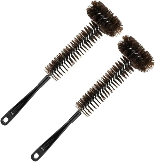 2 Pack Garbage Disposal Cleaner Brush 15" Extra Long Handle for Deep Cleaning Sink Drain Cleaning Brush, 15 Inch Long Handle, Garbage Disposal Cleaner