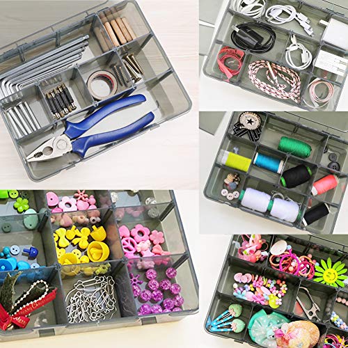 2 Pack Plastic Storage Organizer Box, Storage Container - Image 5