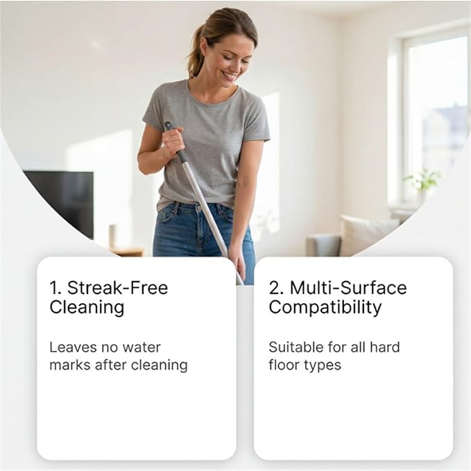 Floor Cleaning Tablets, 12PCS Floor Cleaner Tablets, High Shine & Deep Clean, Floor Cleaning Solution Tablet Lemon Scent, Flooring Protection Agent for Tile, Shine Wood (24PCS)