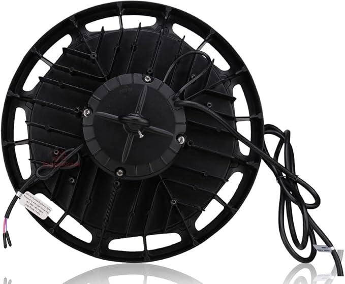 RuggedGrade 150W - Titan V Series LED High Bay UFO Light with Motion Sensor - 20,500 Lumens - High Voltage 277-480V - 5000K Bright White - Outdoor LED Light - DLC 5.1 Premium