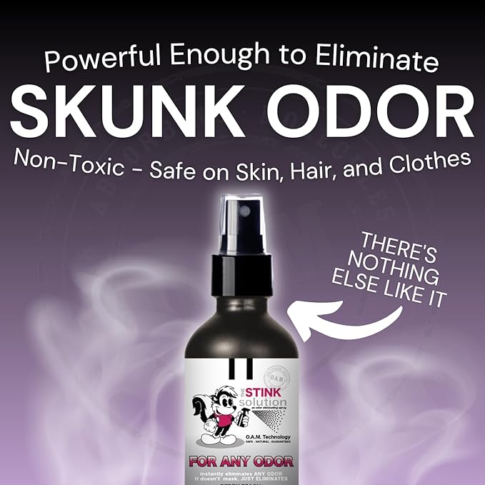 The Stink Solution Unscented Odor Eliminator, Fragrance Free Odor Neutralizer for Home, Safe & Very Effective Scent Free Deodorizer 1 16 oz Bottle
