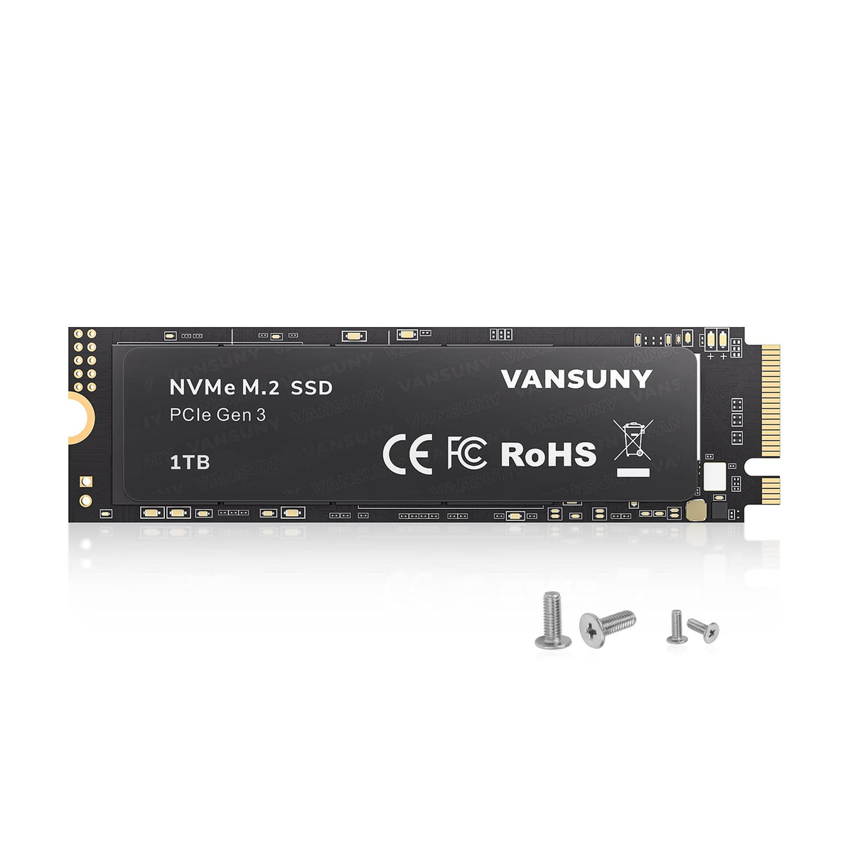 Vansuny 1TB NVMe M.2 Internal Solid State Drive PCIe 3.0 TLC M.2 - Image 1