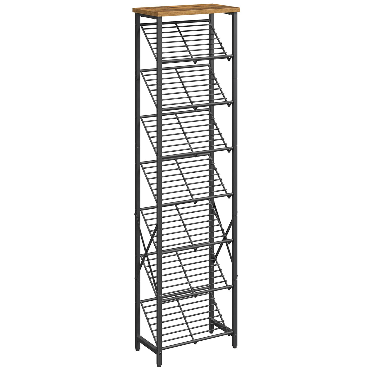 YATINEY 8-Tier Tall Shoes Rack, Slim Shoe Organizer | All Products - Image 1