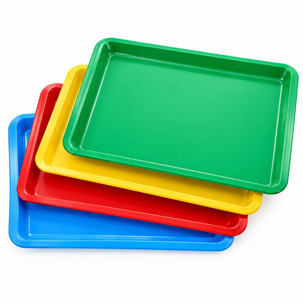 Remerry 4 Pcs Art Craft Tray for Kid, 13.4 x 10 Inch - Image 1