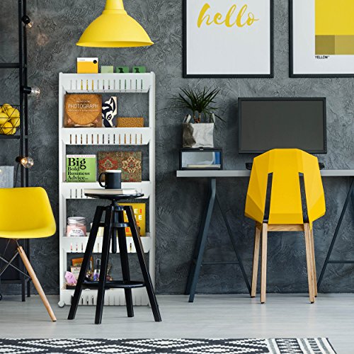Bathroom and Kitchen Slim Storage Cart - Slide Out Shelf Storage - Image 3