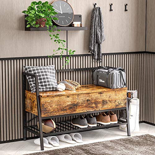 IRONCK Shoe Storage Bench with Practical Storage | Home Organization - Image 7