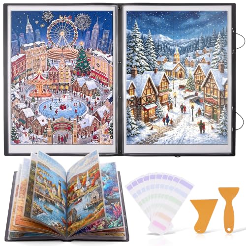 Nicpro Puzzle Storage Folder for 500-1000 Pieces Jigsaws - Image 2