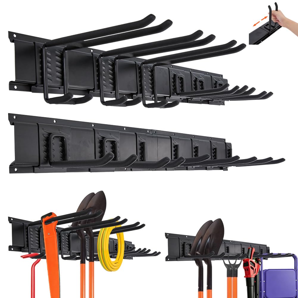 94.5" Heavy Duty Garage Tool Organizer Wall Mount for Power Tool - Image 1